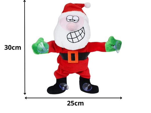 Tantsivad ja laulvad pühakud 30cm aknakaunistus iminapakid