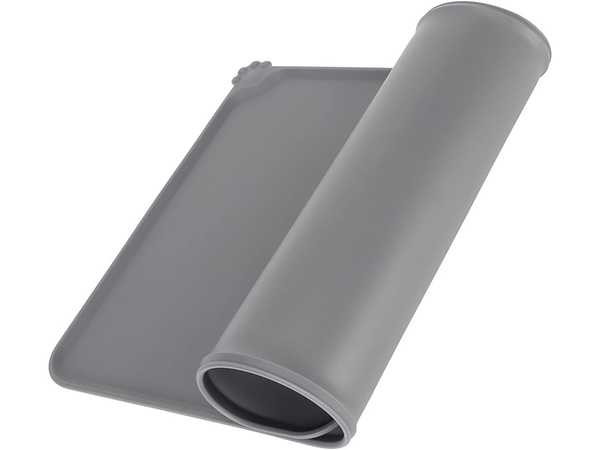 Waterproof silicone anti-slip dog-cat bowl mat