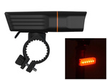 Bike light front rear led bike kit usb