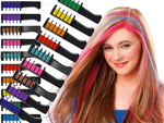 Crayon de teinture lavable pour cheveux 10pcs