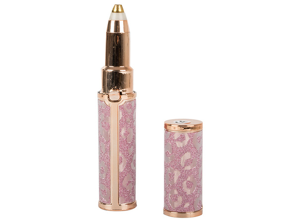 Depiladora facial afeitadora corporal recortadora cejas led para mujeres