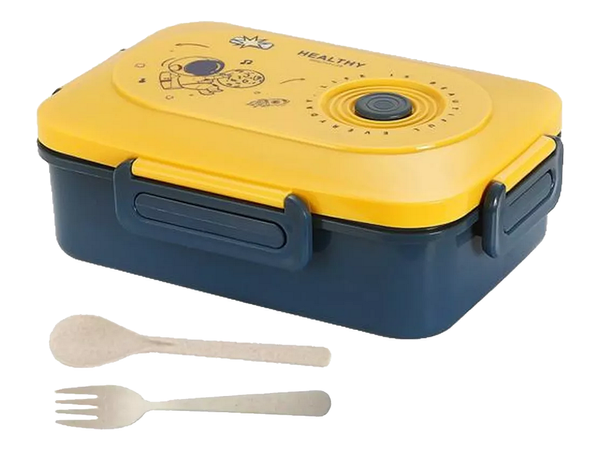 Lunchbox hommikusöögi konteiner lõunasöögi lahtritega söögiriistad