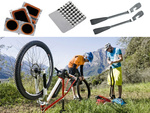 Vulkanisationsset für fahrradschläuche reparaturflicken mit löffelkleber