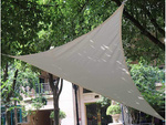 3x3x3m parasol de jardin imperméable triangle