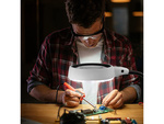 Magnifying glass cosmetic led lamp