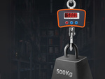 Kljuka nakladalnik žerjav lestvica 500kg 0,5t lcd suspendirano shranjevanje obesek kmetijska lestvica