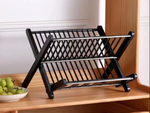 Double-deck drainer tray folding tray standing large