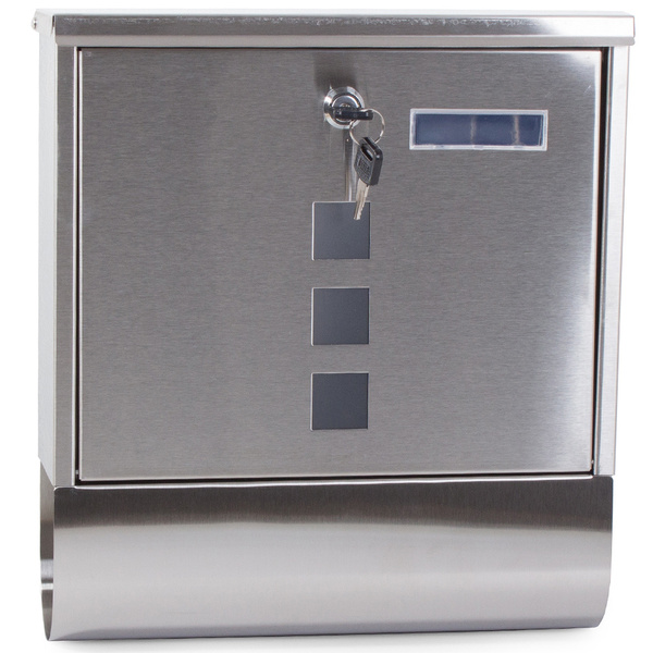 Letterbox newspaper mail with tube steel