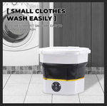 Mini-waschmaschine, kleine, zusammenklappbare reisewaschmaschine für kleidung und unterwäsche, 6 l
