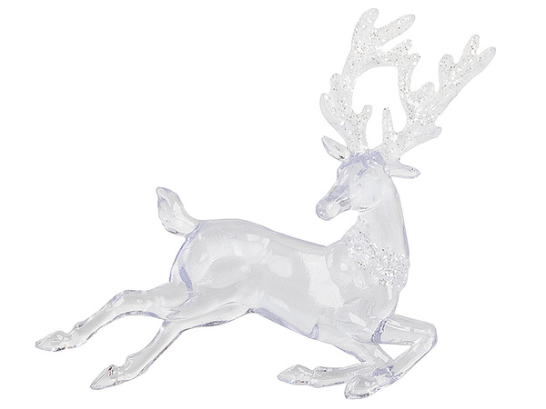 Reindeer christmas tree pendant glitter christmas decorations