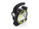 Powerful led cob workshop torch with halogen holder for batteries