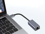 Adapteris usb a tipo ethernet adapteris tinklo kortelė lan rj45 100mb