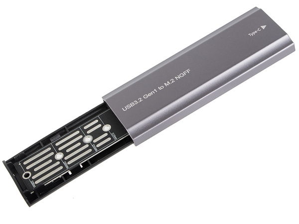 Hdd adapter box m.2 sata ngff usb 3.1 usb typ-c 2230-2280mm