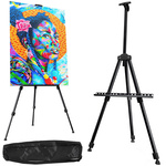 Aluminijasti slikarski stojalo 160 cm + pokrov