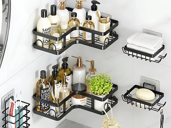 Fürdőszobakészlet 3 x bows + 2 x felakatható fürdőszobafelületek