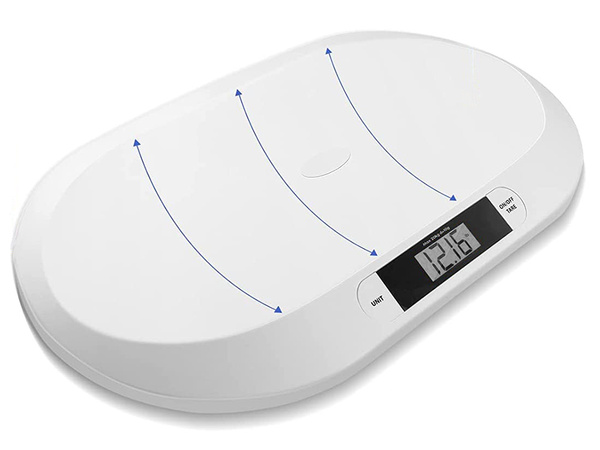 Balanza electrónica para lactantes y niños hasta 20 kg precisa 10g