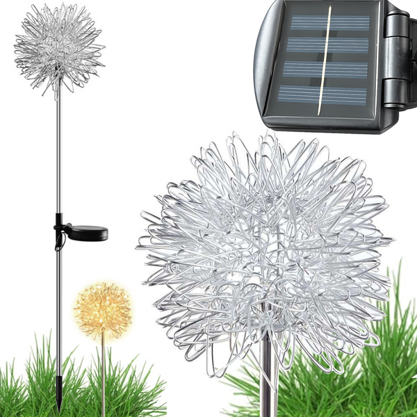 SOLARNA LED VRTNA LAMPICA FAIRY LIGHT NA KOLIKU ZA VRT, 2 kos
