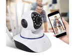 Caméra ip wifi électronique nanny orientable audio intérieur détecteur de mouvement