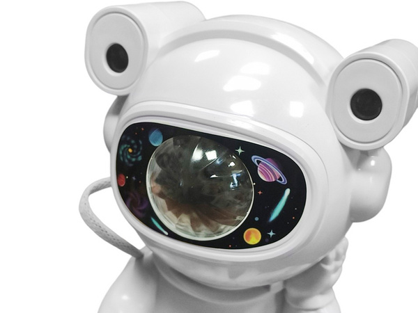 Star projector astronaut night light projector for baby space remote control