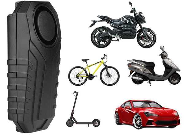 Hlasitý alarm pro motorku proti krádeži houkačka dálkové ovládání
