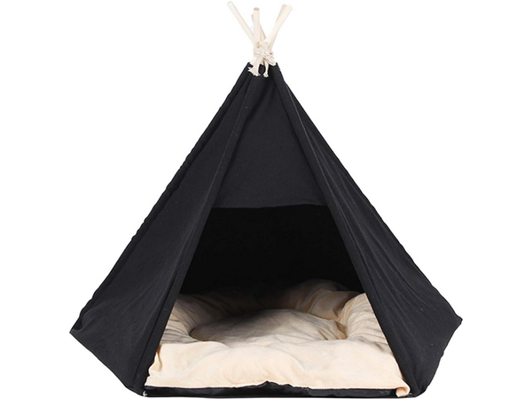 Tepee cort casa câine pat pisica cușcă