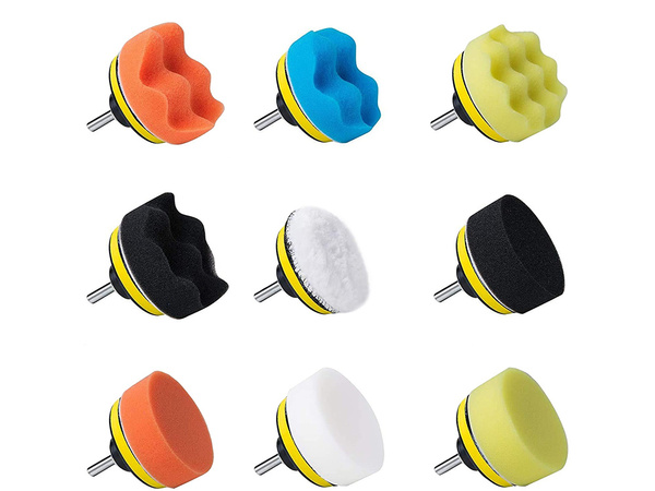 Juego de esponjas pulidoras almohadillas para taladro 80mm