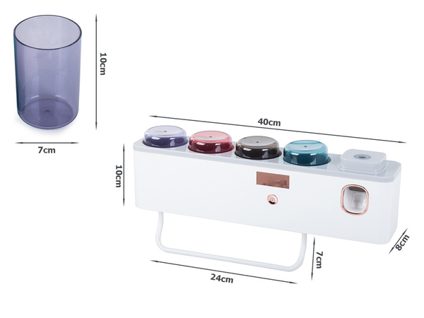 Zahnbürstenorganisator becher zahnpastaspender uv