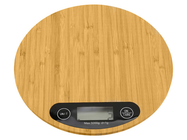 Elektroniskie elektroniskie bambus kitchen weights lcd mājas putas līdz 5kg