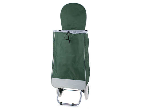 Cărucior de cumpărături pe roți sac de cumpărături solid