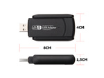 Wi-fi hálózat adapter usb 3.0 1300mbps dual