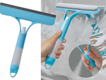 Rakel fensterwaschanlage mit waschbürste kabinenbrause
