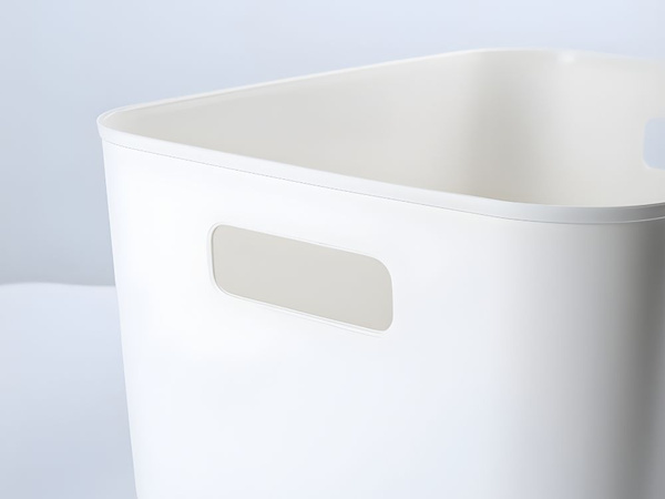Storage container organiser basket with handles universal 22x27 cm