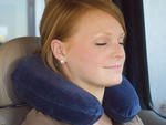 Travel neck cushion cornet for car travel memory headrest