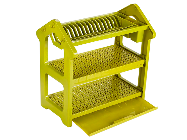 Lavavajillas secador cocina escurridor 3 niveles