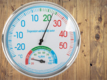 Sobni vlažnostni termometer analogni higrometer