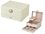 Joyero organizador estuche espejo caja espaciosa
