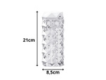 Humidificateur d'air diffuseur d'aromatherapie brume usb rgb cristal