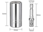 Llave de vaso universal 7-19 mm 1/4-3/4