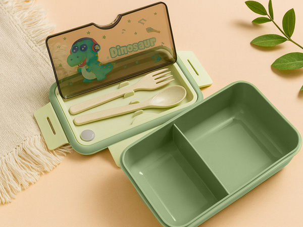 Boîte à repas boîte à petit-déjeuner boîte à déjeuner couverts avec bouteille set