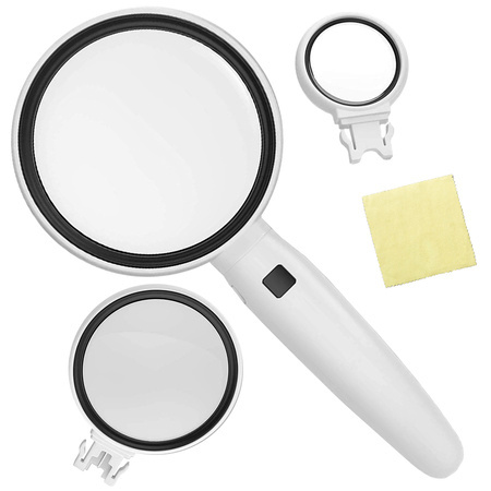 Lupe mit 2x led beleuchtung