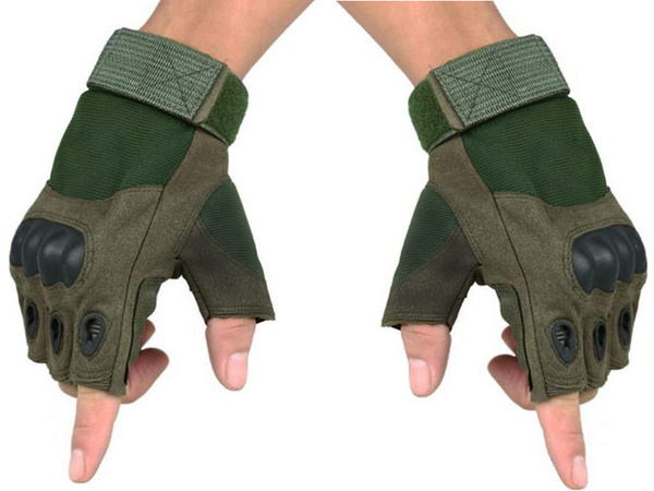 Gants tactiques sans doigts survie militaire xl