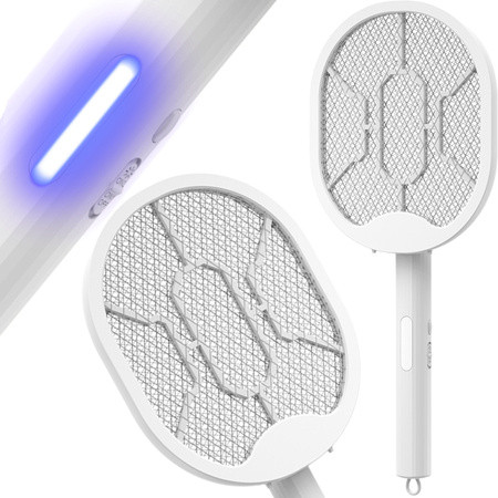 Elektriskā mušu lāpstiņa moskītu uv locīšanas insekticīda lampa