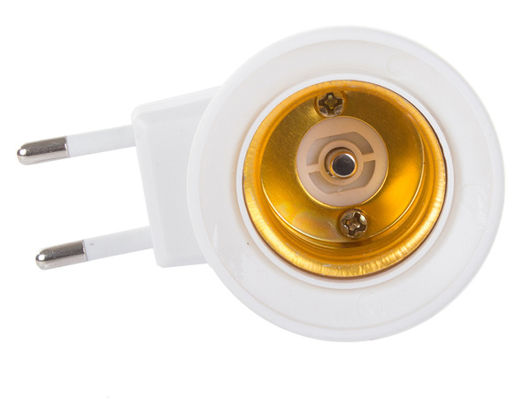 Adaptér žiarovka adaptér spínač 230v e27