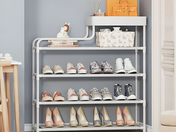 Pantof rack 5 niveluri pantof rack metal organizator cabinet cu raft
