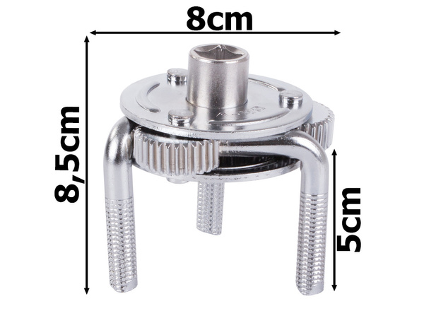 Clé pour filtres à huile clé à trois bras pour filtres à huile 70mm-135mm