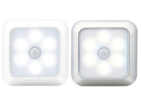 Autoadeziv detector de mișcare scara lumina de noapte a condus