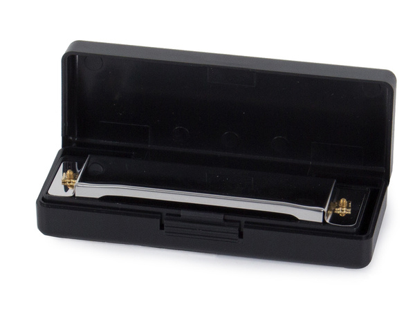 Harmonijka ustna metalowa c dur etui 10 kanałów