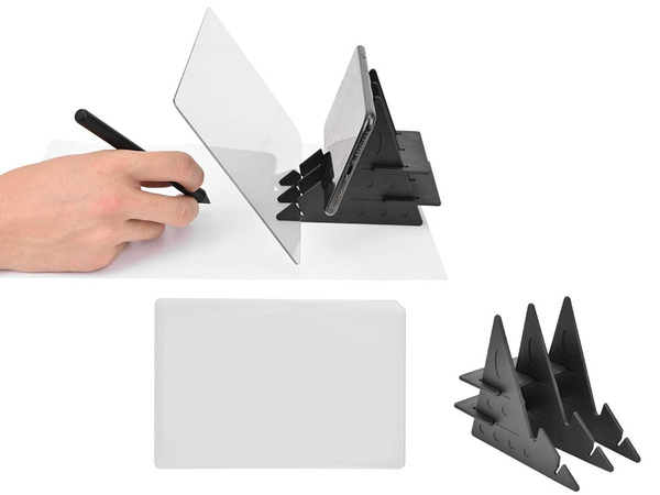 Optiskais zīmējums skiču burtnīca zīmēšanas projektors rasēšanas papīrs zīmēšana no tālruņa