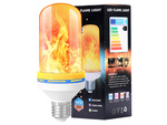 Live flame imitacijos led lemputė e27 9w dekoratyvinė