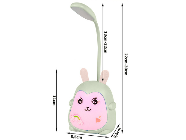 Stolová lampa rgb pre deti na učenie čítania 3 režimy